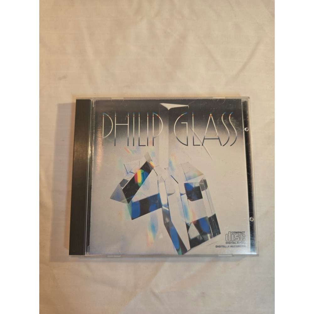 Philip Glass Glassworks CD CBS Masterworks MK 37265 Japan Import 1982